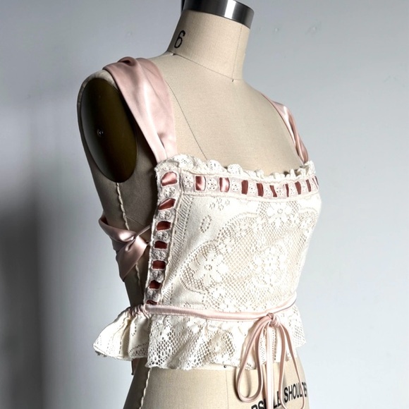 For Love And Lemons Tops - For Love & Lemons Charlotte Lace Top